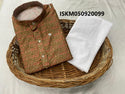 Printed Imported Men's Kurta With Pant-ISKM050920099