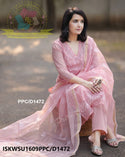 Embroidered Kota Doriya Kurti With Cotton Pant And Dupatta-ISKWSU1609PPC/D1472