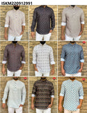 Printed Cotton Shirt-ISKM220912991