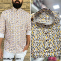 Printed Cotton Shirt-ISKM220912991