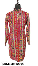 Men's Foil Printed Cotton Kurta-ISKM250912995