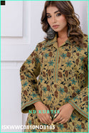 Embroidered Woolen Kurti With Pant-ISKWWC0810ND3185