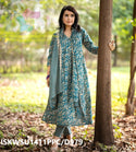 Printed Cotton Kurti With Pant And Dupatta-ISKWSU1411PPC/D979