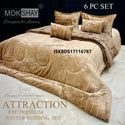 Embossed Winter 6Pc Bedding Set-ISKBDS17116787