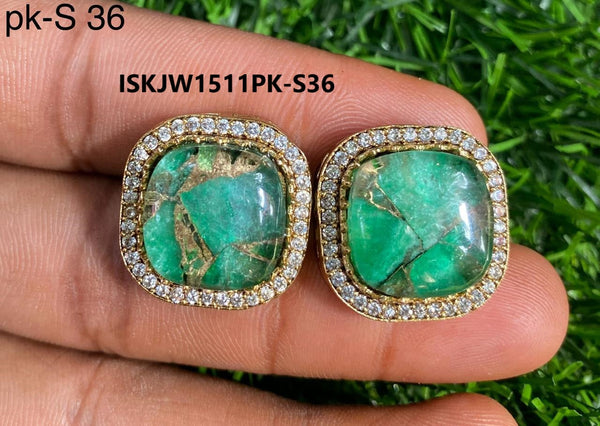 Stone Earrings Set-ISKJW1511PK-S36