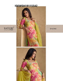 Printed Chinon Silk Kurti With Sharara And Net Dupatta-ISKWSH19115542