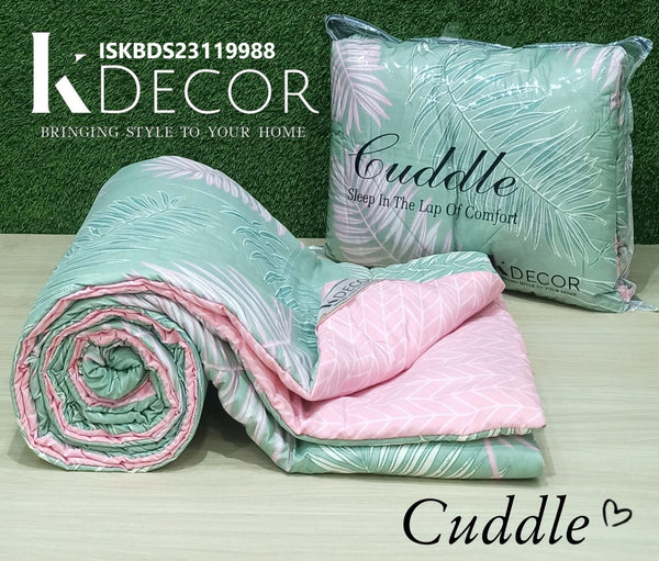 Double Bed Reversible AC Comforter-ISKBDS23119988