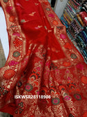 Banarasi Weaved Munga Silk Saree With Blouse-ISKWSR28118908