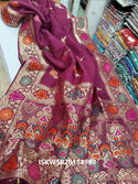 Banarasi Weaved Munga Silk Saree With Blouse-ISKWSR28118908