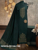 Zari Weaved Viscose Pashmina Kurti With Bottom And Dupatta-ISKWFBL2911Nk1100