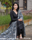 Cotton Kurti With Palazzo And Hand Block Kalamkari Printed Dupatta-ISKWSU1612PPC/D1748