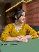 Embroidered Cotton Kurti With Pant-ISKWKU23128995