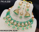 Kundan Jewelry Set-ISKJW2412PK-A258