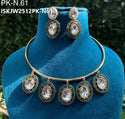 Kundan Jewelry Set-ISKJW2512PK-N61