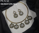 Kundan Jewelry Set-ISKJW2512PK-N52