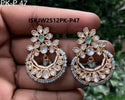 Kundan Earrings Set-ISKJW2512PK-P47