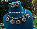 Kundan Jewelry Set-ISKJW2512PK-N52