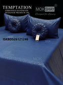 Embossed Handmade 5Pc Cushion Bedding Set-ISKBDS26121246