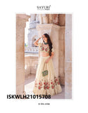 Embroidered Chinon Silk Lehenga With Blouse And Dupatta-ISKWLH21015708