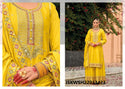 Embroidered Chinon Kurti With Sharara And Dupatta-ISKWSH27013423