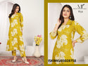 Printed Chanderi Kurti With Pant-ISKWKU03028758