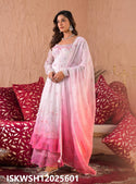 Ombre Shimmer Anarkali Kurti With Sharara And Dupatta-ISKWSH12025601