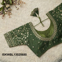 Embroidered Silk Blouse-ISKWBL13025680