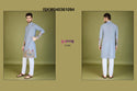 Men's Embroidered Cotton Kurta-ISKM040361091/61092/61093/61094/61095