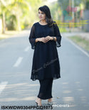 Sequined Georgette Co-Ord Set-ISKWIDW0304PPC/D1073