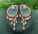 Kundan Earrings-ISKJW2504PK-Q116