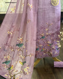 Digital Printed Tissue Linen Kurti With Shantoon Bottom And Dupatta-ISKWFBL06083211