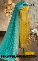 Dola Silk Kurti With Shantoon Bottom And Banarasi Weaved Dupatta-ISKWFBL0608Nk3054
