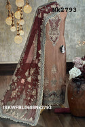 Digital Printed Kurti With Shantoon Bottom And Digital Printed Chiffon Dupatta-ISKWFBL0608Nk2793