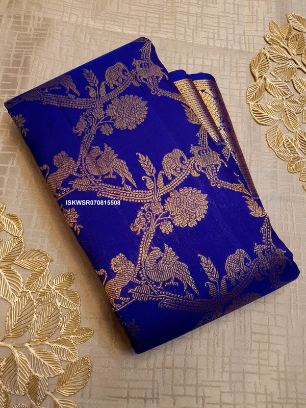 Kanchipuram Silk Saree With Blouse-ISKWSR070815508
