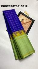 Kanchipuram Handloom Silk Saree With Blouse-ISKWSR070815512