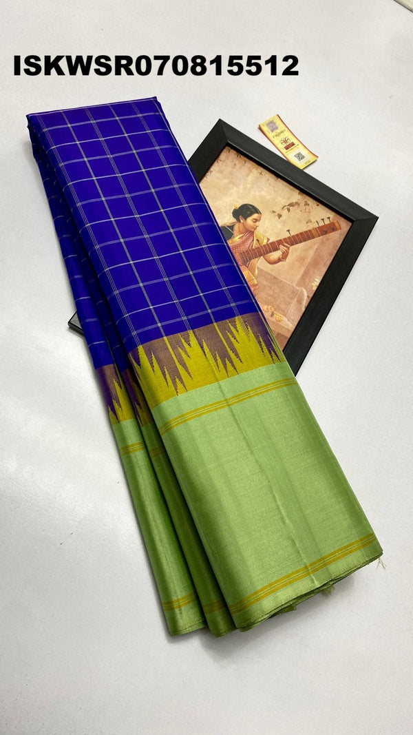 Kanchipuram Handloom Silk Saree With Blouse-ISKWSR070815512