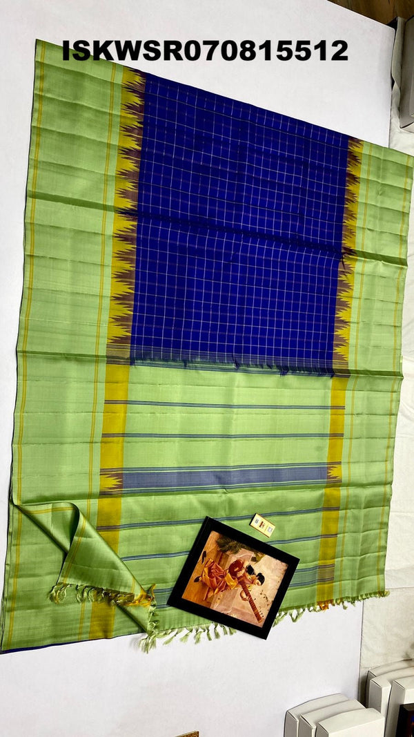 Kanchipuram Handloom Silk Saree With Blouse-ISKWSR070815512