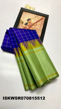 Kanchipuram Handloom Silk Saree With Blouse-ISKWSR070815512