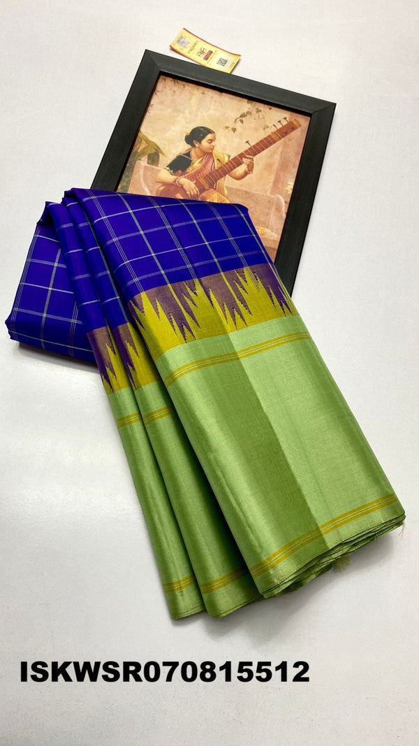 Kanchipuram Handloom Silk Saree With Blouse-ISKWSR070815512