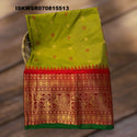Silk Saree With Contrast Blouse-ISKWSR070815513