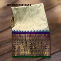 Silk Saree With Contrast Blouse-ISKWSR070815513