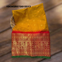 Silk Saree With Contrast Blouse-ISKWSR070815513
