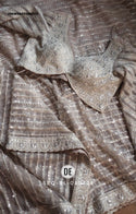 Sequined Net Saree With Ready To Wear Blouse-ISKWSR07084510
