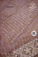 Embroidered Net Saree With Blouse-ISKWSR07084511