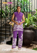 Printed Rayon Co-Ord Set-ISKWTP26065434