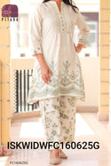 Printed Cotton Co-Ord Set-ISKWIDWFC160625G