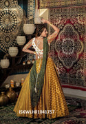 Digital Printed Satin Lehenga With Blouse And Jacquard Georgette Dupatta-ISKWLH01041757