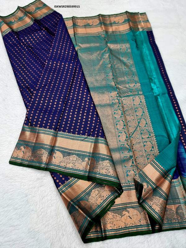 Kanchipuram Silk Saree With Blouse-ISKWSR290599915