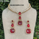 Kundan Jewelry Set-ISKJW2509PK-S120