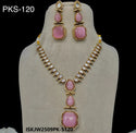 Kundan Jewelry Set-ISKJW2509PK-S120